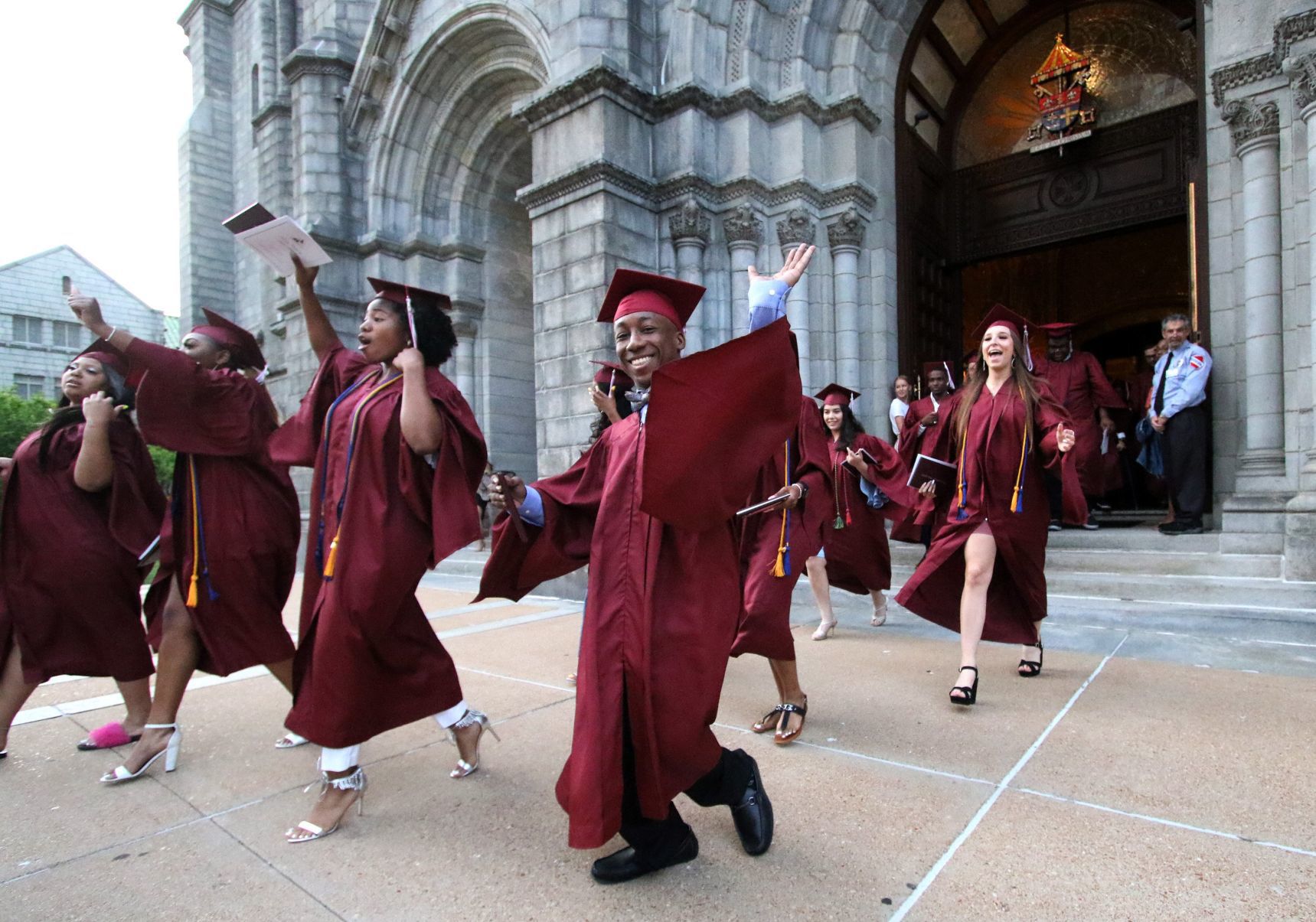 Brandon Gardner graduates from Trinity Catholic